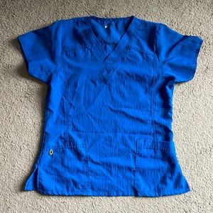 Royal Blue Wonder Wink Medium scrub set